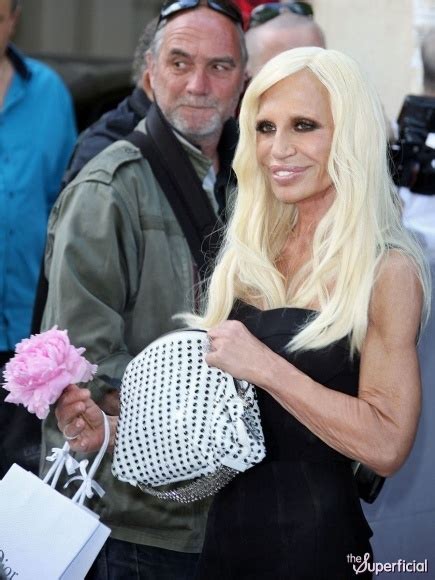 donatella versace fake tan|Donatella Versace.